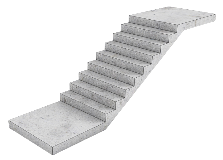 Лестничные марши и площадки - фото